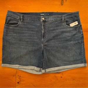 NWT Old Navy Dark Blue Denim Jean Shorts